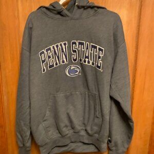 PENN STATE University Official Sweatshirt, M-L, Mens, Gray and Blue